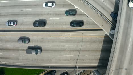 Top-View-of-Traffic-on-Freeway