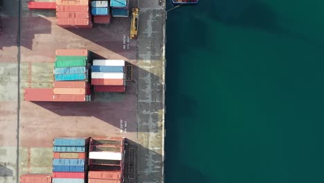 Drone-Flight-Over-Container-Port