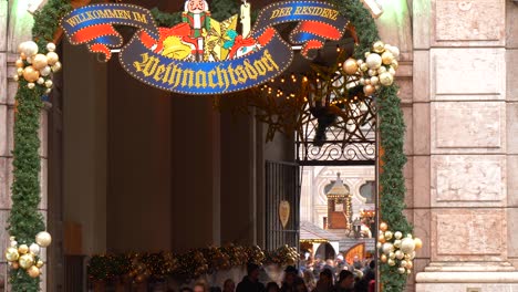 Munich-Residenz-Christmas-Village-Entrance