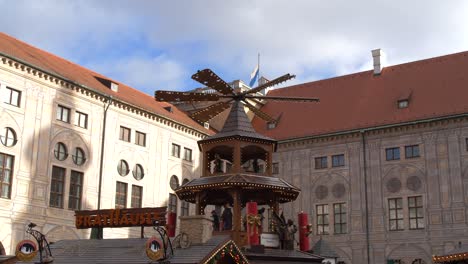 Windmill-Carousel-at-Christmas-Market