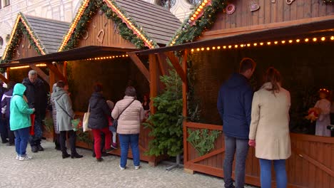 Hütten-Auf-Dem-Deutschen-Weihnachtsmarkt
