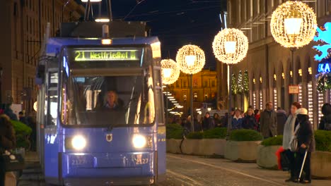 Munich-Tram-at-Christmas