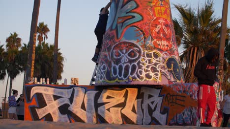 Artistas-callejeros-en-Venice-Beach