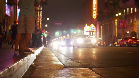 Hollywood-Street-Bei-Nacht