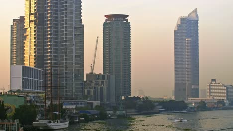 Waterfront-Skyscrapers-in-Bangkok