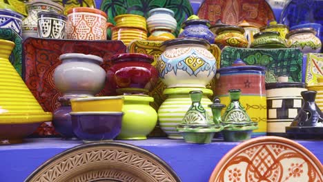 Moroccan-Ceramics-Display