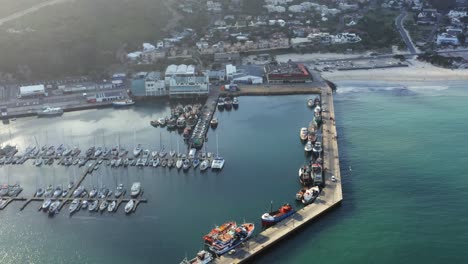 Aerial-View-Of-Hout-Bay-Harbour