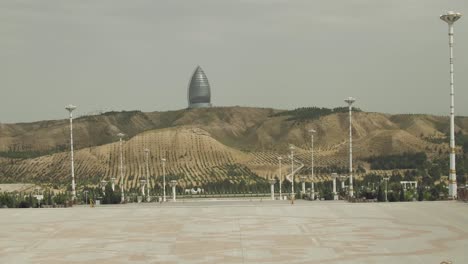 Yyldyz-Hotel-in-Ashgabat-Landscape