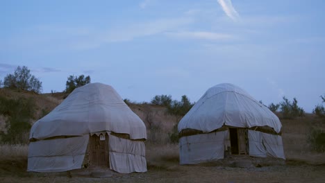 Two-Yurts-in-the-Desert