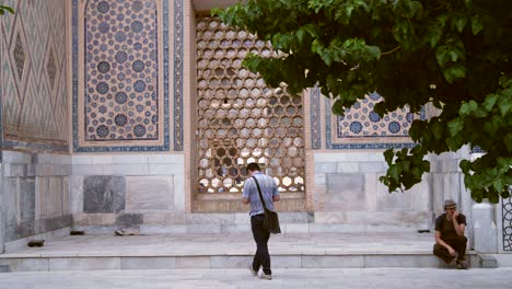 Courtyard-in-Samarkand