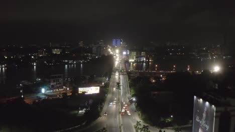 City-Roads-at-Night-Nigeria-Drone-03