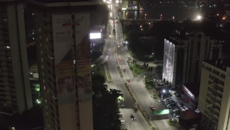 City-Roads-at-Night-Nigeria-Drone-04