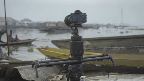 Camera-Filming-Makoko-Community-Nigeria
