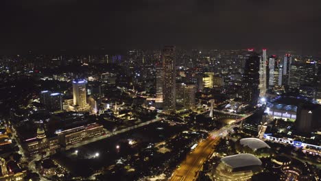 City-at-Night-Drone-Singapore-01