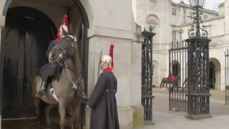Guard-Checking-on-Horse-Guard-on-Duty