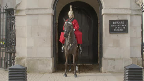 Horse-Guards-On-Duty-At-Whitehall