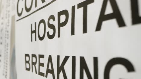 Hospital-Breaking-Point-Coronavirus-Newspaper-Headline