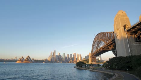 Morning-Sun-on-Sydney-Harbour-Bridge
