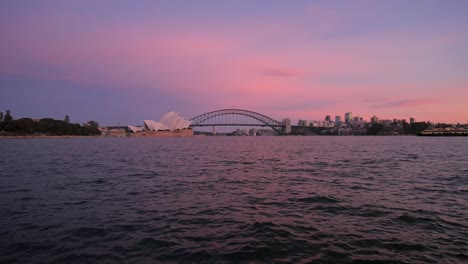 View-of-Sydney-Harbour-Bridge-at-Dawn
