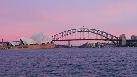 Pink-Sky-with-Sydney-Opera-house-and-Bridge