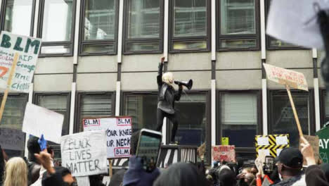 London-Activist-Leading-Black-Lives-Matter-Chant