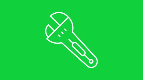 Bau-Grüner-Bildschirm_-Schraubenschlüssel
