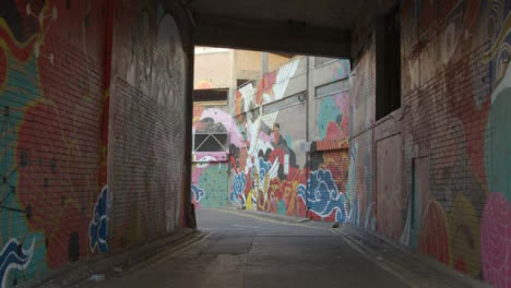 Building-Walls-Covered-in-Graffiti-