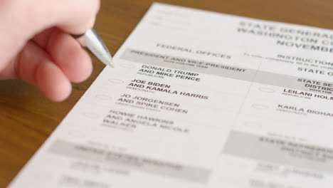 Close-Up-Ballot-Paper-with-Undecided-Voter-in-2020-US-Election