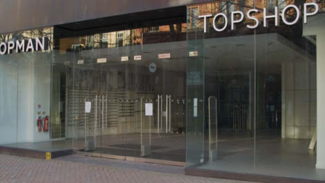 Tracking-Shot-Approaching-Empty-Topshop-Store-