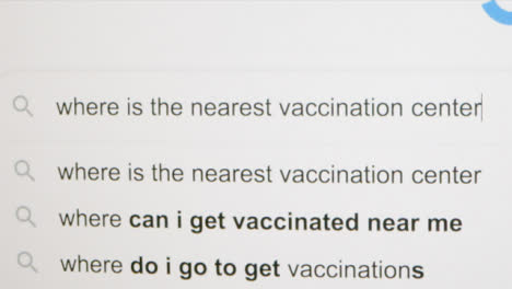 Typing-Vaccination-Center-in-Google-Search-Bar