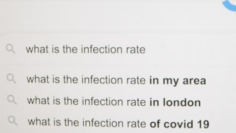 Typing-What-is-Infection-Rate-in-Google-Search-Bar