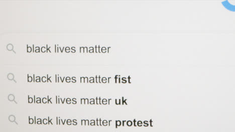 Typing-Black-Lives-Matter-in-Google-Search-Bar