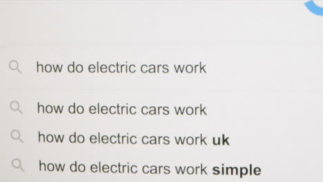Typing-How-do-Electric-Cars-Work-in-Google-Search-Bar