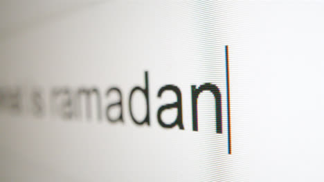 Extreme-Close-Up-Typing-What-is-Ramadan-in-Google-Search-Bar