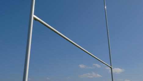 Tracking-Shot-Looking-Up-at-Rugby-Posts