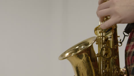 Pedestal-Shot-of-Musician-Playing-Saxophone-