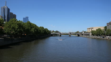 Melbourne-Australia-Yarra-River-boat-in-distance