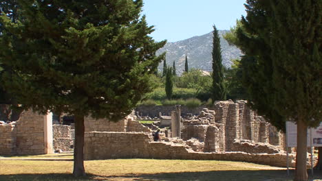 Kroatien-Salona-Zoomt-Auf-Römische-Ruinen