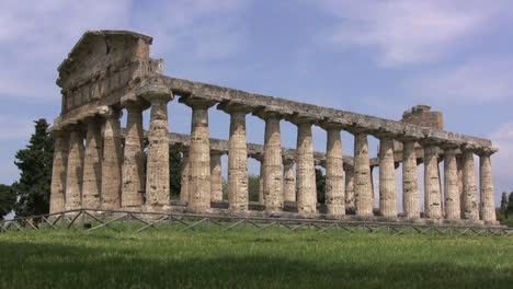 Italy-Paestum-Temple-of-Athena-sunlit