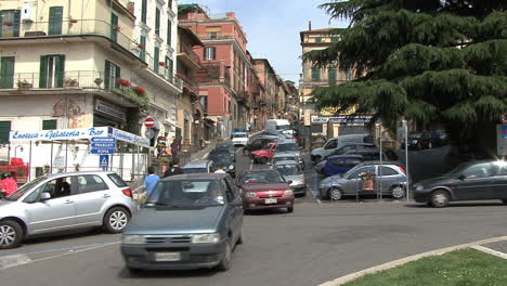 Italy-pedestrians-and-traffic-in-Rocca-di-Papa