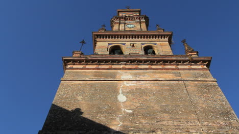 Carmona-Spain-looking-up-19th-century-church-tower
