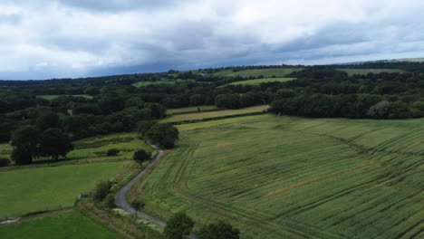 Drone-Shot-Flying-Over-Trees-and-Countryside-Hills-Part-2-of-2