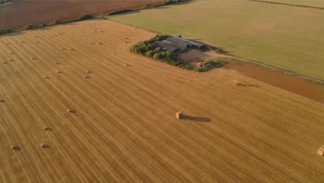 Drone-Shot-Panning-Up-Over-Some-Rural-Fields