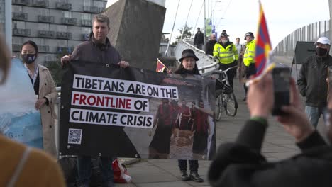 Protesters-Holding-Climate-Crisis-Signs-for-at-COP-26-Summit