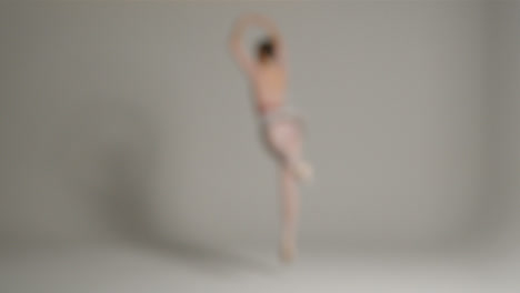 Defocused-Shot-of-a-Ballet-Dancer-Dancing
