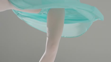 Mid-Shot-of-Ballet-Dancers-Legs-Twirling