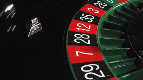 High-Angle-Shot-of-Roulette-Spinning