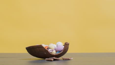 Stop-Motion-Shot-of-Assorted-Easter-Themed-Chocolates