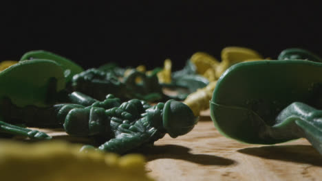 Tracking-Shot-Through-Fallen-Toy-Soldiers