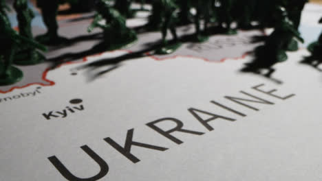 Tracking-Shot-Over-Toy-Soldiers-On-Map-of-Ukraine-04